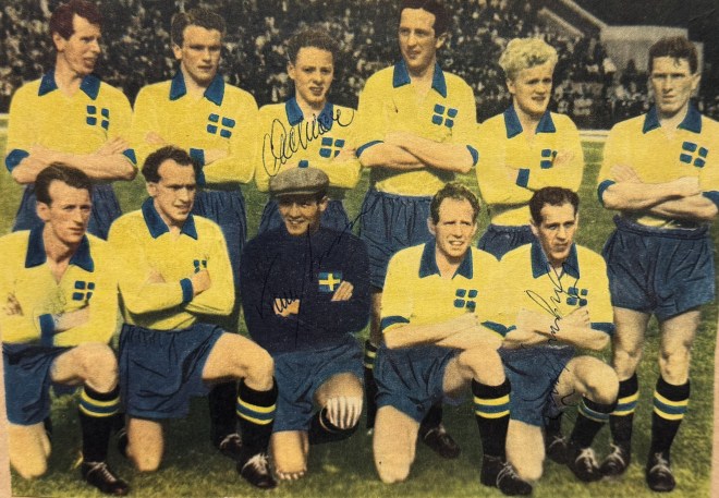 Sverige Italien VM 1950